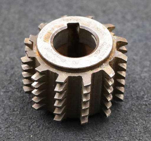 Bild des Artikels PWS-Zahnrad-Wälzfräser-gear-hob-m=1,75mm-BPI-nach-DIN-3972-EGW-20°-Ø55x38xØ22mm