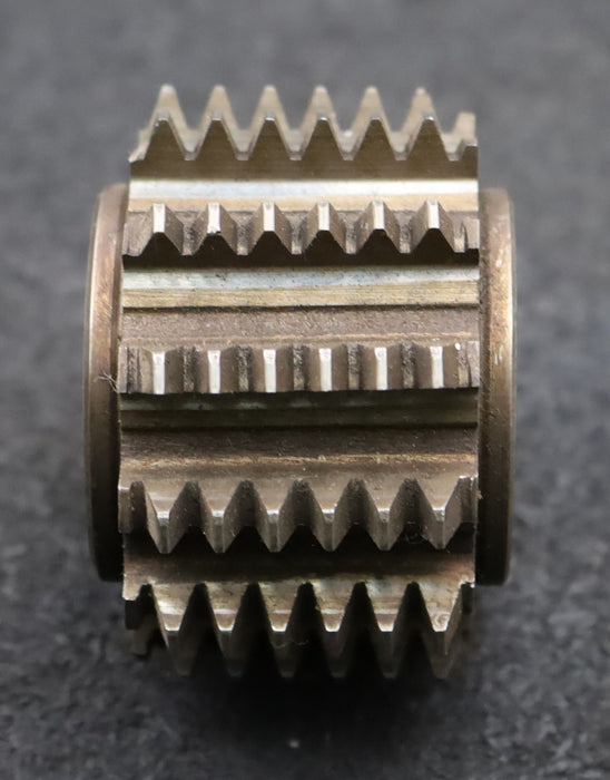 Bild des Artikels PWS-Zahnrad-Wälzfräser-gear-hob-m=1,5mm-BPII-nach-DIN-3972-EGW-20°-Ø55x38xØ22mm