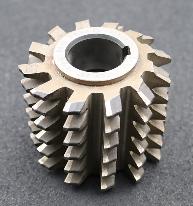 Bild des Artikels Zahnrad-Wälzfräser-gear-hob-m=4,0mm-EGW-20°-BPII-nach-DIN-3972