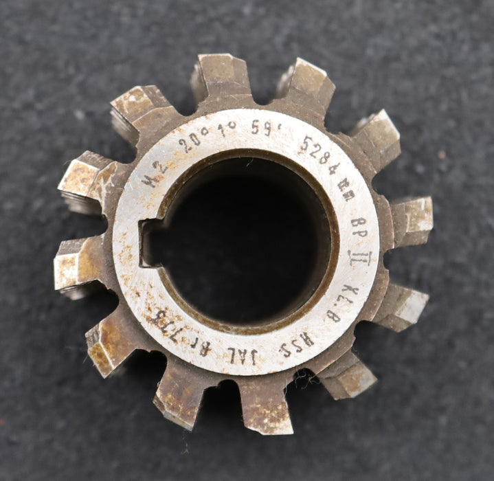 Bild des Artikels Zahnrad-Wälzfräser-gear-hob-m=2,0mm-BPII-nach-DIN-3972-EGW-20°