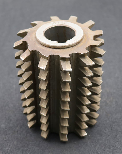 Bild des Artikels PWS-Zahnrad-Wälzfräser-gear-hob-m=5,0mm-BPIV-DIN-3972-EGW-20°-12-Spannuten