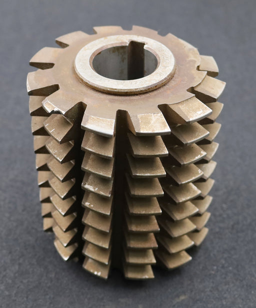 Bild des Artikels PWS-Zahnrad-Wälzfräser-gear-hob-m=5,0mm-EGW-20°-BPIV-DIN-3972-Rest:-95%