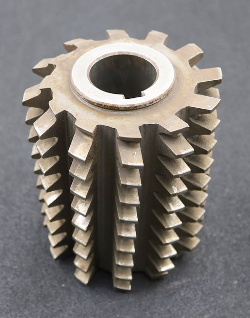 Bild des Artikels PWS-Zahnrad-Wälzfräser-gear-hob-m=5,0mm-EGW-20°-BPIII-DIN-3972-Rest:-60%