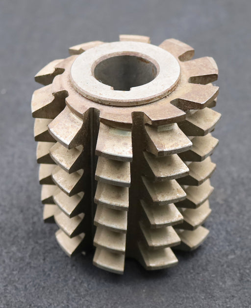 Bild des Artikels PWS-Zahnrad-Wälzfräser-gear-hob-m=5,0mm-EGW-20°-BPII-DIN-3972-spiralgenutet-!