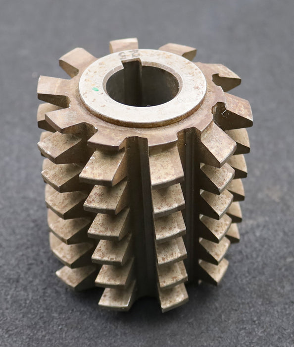 Bild des Artikels PWS-Zahnrad-Wälzfräser-gear-hob-m=5,0mm-EGW-20°-BPII-DIN-3972-10-Spannuten