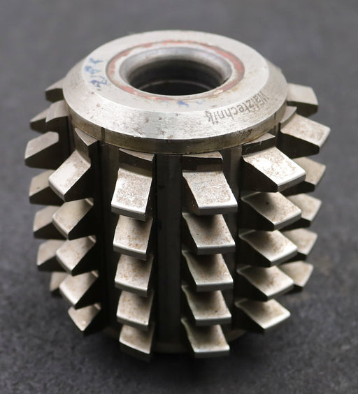 Bild des Artikels SAAZOR-Zahnrad-Wälzfräser-gear-hob-m=5,0mm-EGW-20°-BPI-DIN-3972-Ø107x105x32mm