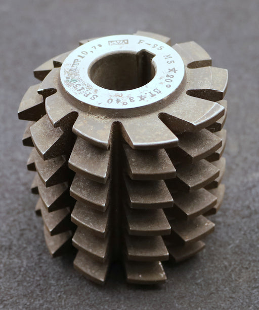 Bild des Artikels SVA-Zahnrad-Wälzfräser-gear-hob-m=5,0mm-EGW-20°--Ø90x90x27mm-mit-LKN-1gg.-Links