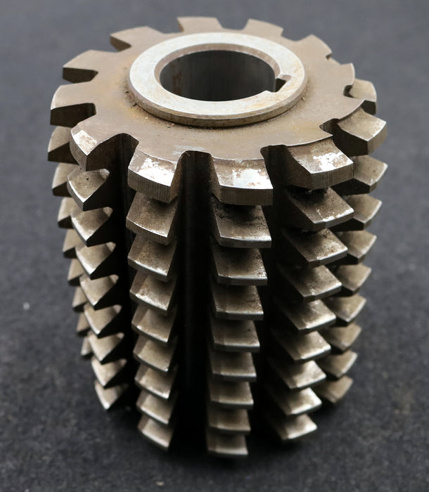 Bild des Artikels PWS-Zahnrad-Wälzfräser-gear-hob-m=5,0mm-EGW-20°-BPIII-DIN-3972-Rest:-75%