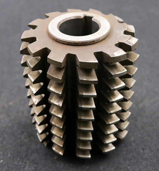 Bild des Artikels PWS-Zahnrad-Wälzfräser-gear-hob-m=5,0mm-EGW-20°-BPIII-DIN-3972-Rest:-75%