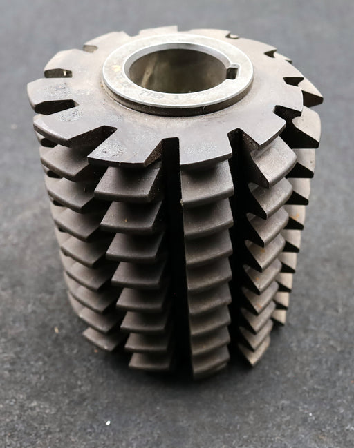 Bild des Artikels PWS-Zahnrad-Wälzfräser-gear-hob-m=5,0mm-EGW-20°-BPIII-DIN-3972-Ø125x151x40mm