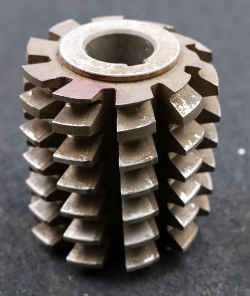 Bild des Artikels PWS-Zahnrad-Wälzfräser-gear-hob-m=5,0mm-EGW-20°-BPII-DIN-3972-Ø100x108x32mm-HSS