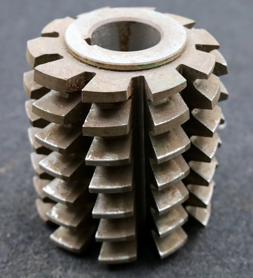 Bild des Artikels PWS-Zahnrad-Wälzfräser-gear-hob-m=5,0mm-EGW-20°-BPII-DIN-3972-HSS-10-Spannuten