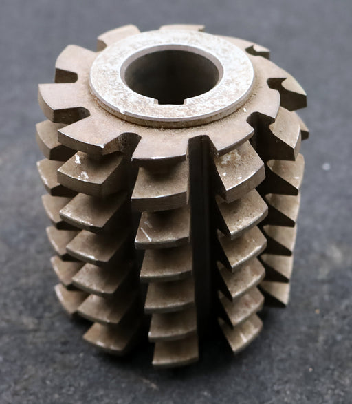 Bild des Artikels PWS-Zahnrad-Wälzfräser-gear-hob-m=5,0mm-EGW-20°-Ø100x108x32mm-LKN-BPII-DIN-3972