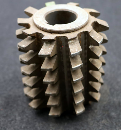 Bild des Artikels PWS-Zahnrad-Wälzfräser-gear-hob-m=5,0mm-EGW-20°-BPII-1gg.-Rechts-spiralgenutet