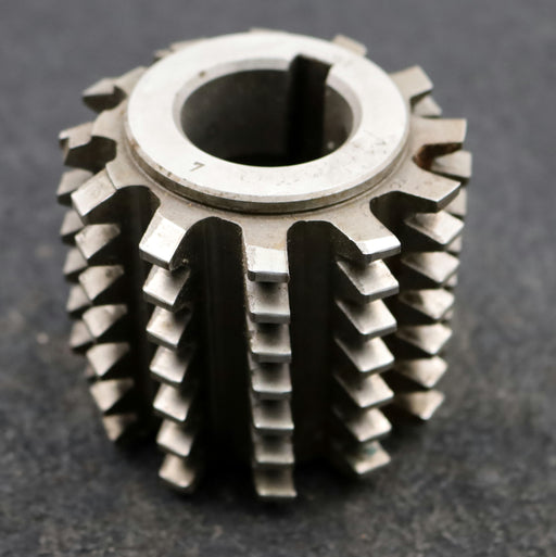 Bild des Artikels PWS-Zahnrad-Wälzfräser-gear-hob-m=3,0mm-EGW-20°-BPI-DIN-3972-Ø79x369x32mm