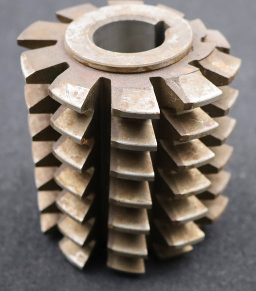 Bild des Artikels PWS-Zahnrad-Wälzfräser-gear-hob-m=5,0mm-EGW-20°-BPII-DIN-3972-HSS-Ø100x108x32mm