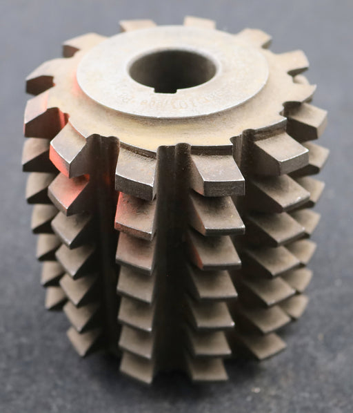 Bild des Artikels Zahnrad-Wälzfräser-gear-hob-m=5,0mm-EGW-20°--Ø121x129x32mm-mit-LKN-1gg.-Rechts