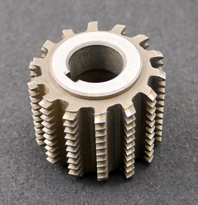 Bild des Artikels PWS-Zahnrad-Wälzfräser-m=-1,5mm-BP-II-DIN-3972-EGW-20°-Ø69x58xØ27mm-1gg.Rechts