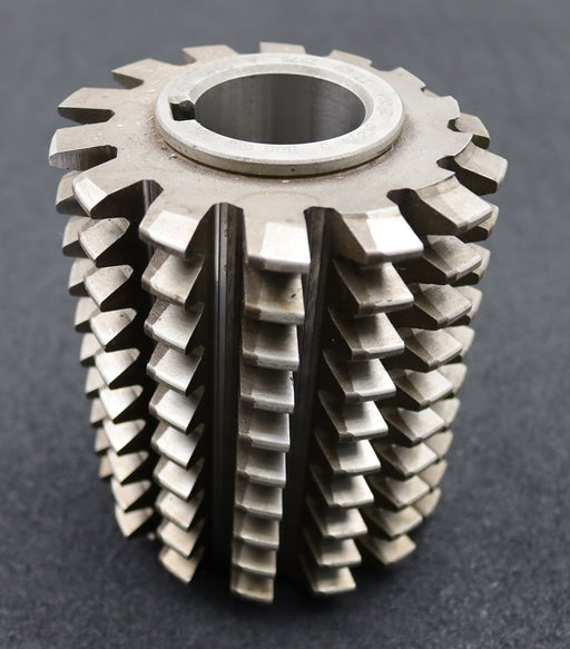 Bild des Artikels PWS-Zahnrad-Wälzfräser-m=-4,0mm-BPII-nach-DIN-3972-EGW-20°-Ø110x135xØ40mm-LKN