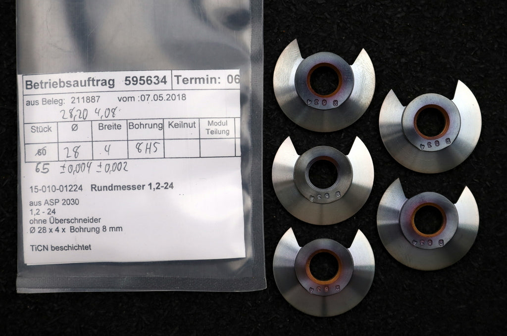 Bild des Artikels DOLD-Rundmesser-für-KLINGELNBERG-FK41-m=0,7-1,4-27-EGW-17,5°-Ø28x4xØ8mm