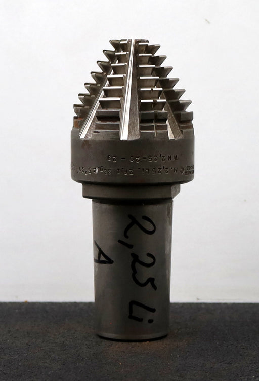 Bild des Artikels KLINGELNBERG-Palloid-Wälzfräser-m=-2,25-EGW-20°-Zahnform-I-1gg.-Li.-WN2,25-29-29