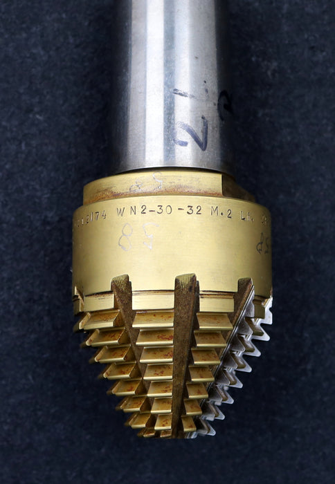 Bild des Artikels KLINGELNBERG-Palloid-Wälzfräser-m=-2-EGW-20°-Zahnform-I-1gg.-Links-WN2-30-32