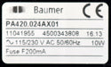 Bild des Artikels BAUMER-Einbaumessgerät-für-Strom-und-Spannung-Nr.-11041955-115/230VAC-50/60Hz-