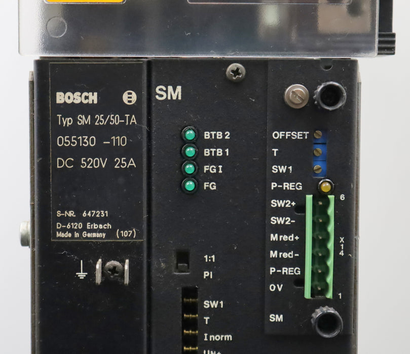 Bild des Artikels BOSCH-Servomodul-SM-25/50-T/A-Art.Nr.-055130-110-520VDC-25A-gebraucht