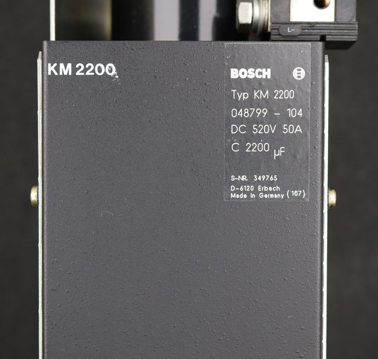 Bild des Artikels BOSCH-Kondensatormodul-KM-2200-T-Artikelnr.-048799-104-520VDC-50A-C-2200-µF