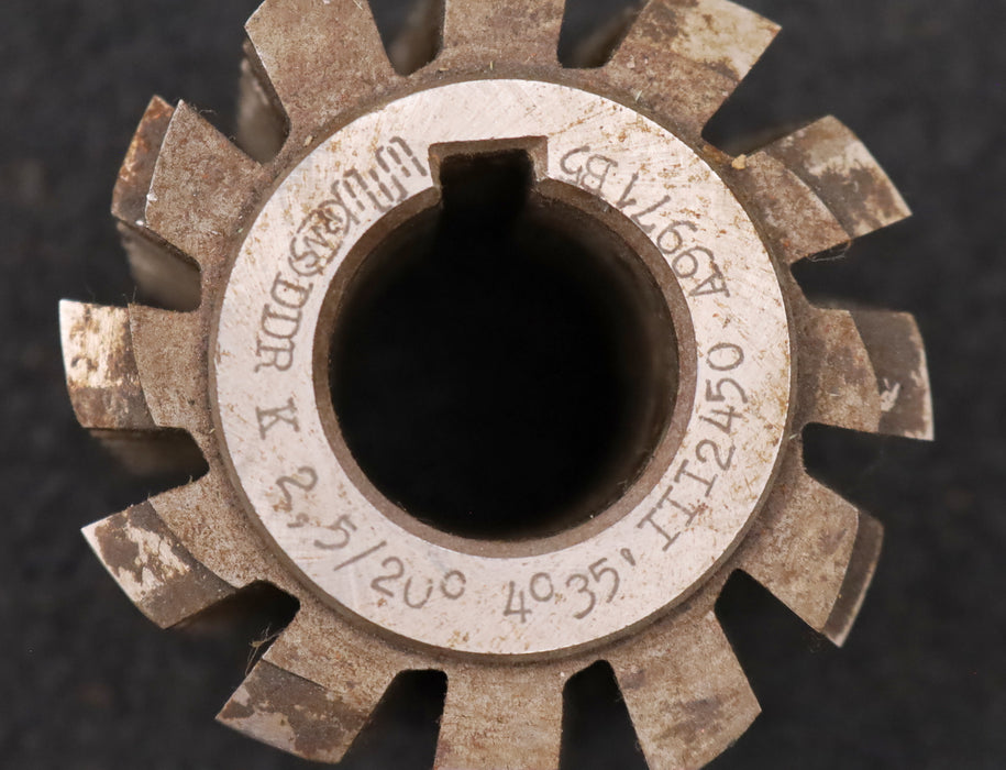 Bild des Artikels PWS-Zahnrad-Wälzfräser-m=2,5mm-BPIII-DIN-3972-EGW-20°-Ø71x58xØ27mm-LKN