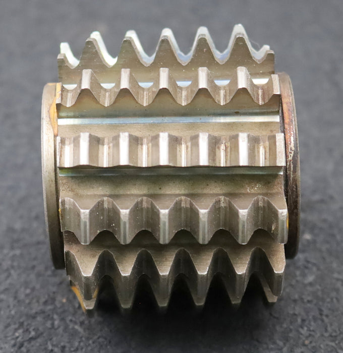 Bild des Artikels PWS-Zahnrad-Wälzfräser-m=2,75mm-BPIII-DIN-3972-EGW-20°-Ø70x58xØ27mm-Rest:-70%