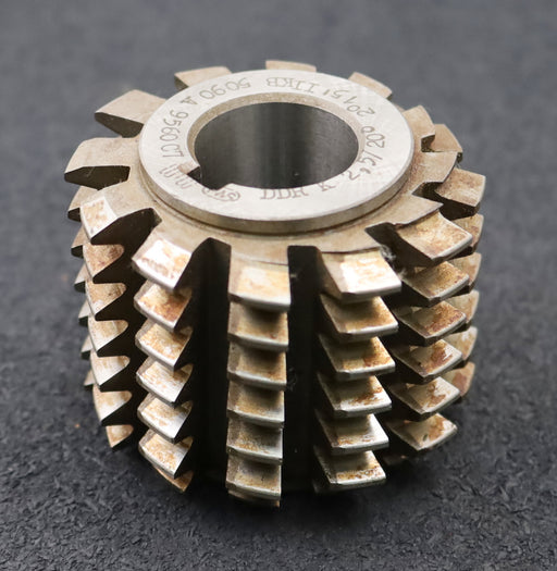 Bild des Artikels PWS-Zahnrad-Wälzfräser-m=2,5mm-BPII-DIN-3972-EGW-20°-Ø70x58xØ27mm-LKN-gebraucht