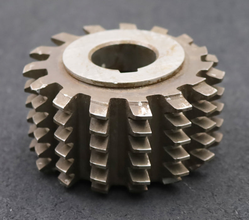 Bild des Artikels PWS-Zahnrad-Wälzfräser-m=2,75mm-BPII-DIN-3972-EGW-20°-Ø98x55xØ32mm-LKN-Rest:-70%