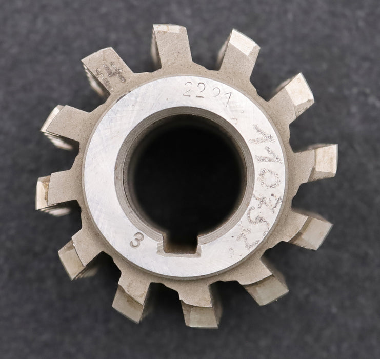 Bild des Artikels PWS-Zahnrad-Wälzfräser-m=2,5mm-BPII-DIN-3972-EGW-20°-Ø67x58xØ27mm-LKN-Rest:-80%