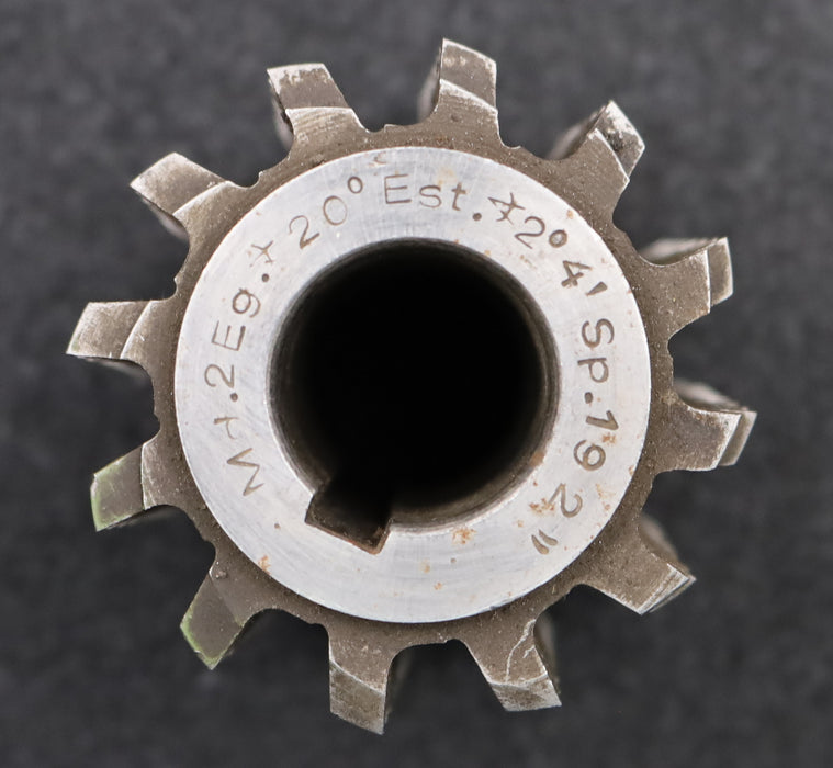 Bild des Artikels Zahnrad-Wälzfräser-m=2,0mm-EGW-20°-Ø58x60xØ27mm-LKN-1gg.-Rechts-spiralgenutet-!