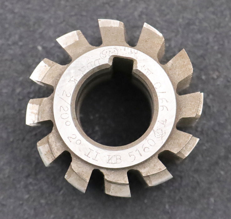 Bild des Artikels PWS-Zahnrad-Wälzfräser-m=2,0mm-BPII-DIN-3972-EGW-20°-Ø63x48xØ27mm-LKN-Rest:-70%