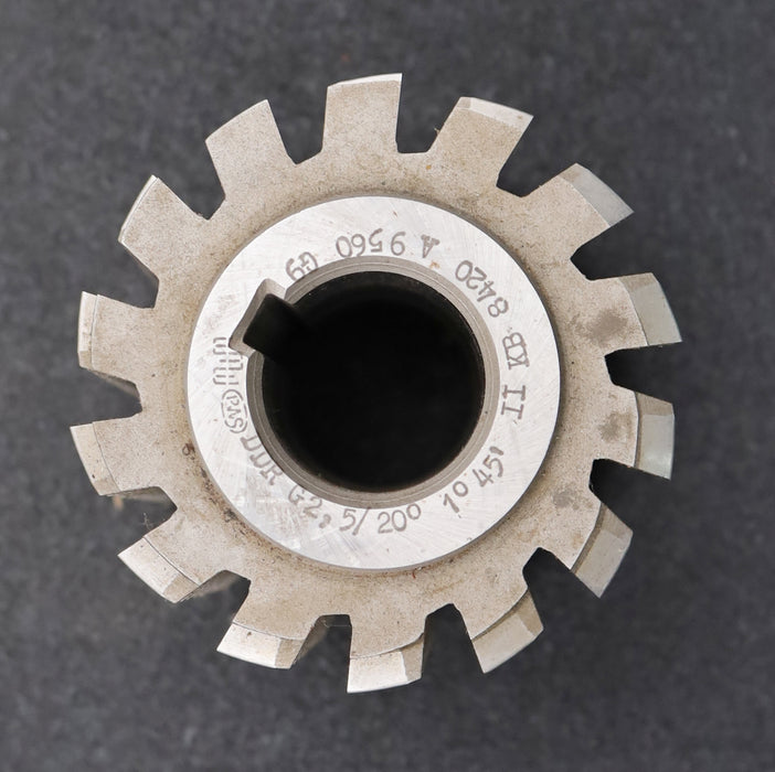 Bild des Artikels PWS-Zahnrad-Wälzfräser-m=2,5mm-BPII-DIN-3972-EGW-20°-Ø88x90xØ32mm-LKN-Rest:-80%