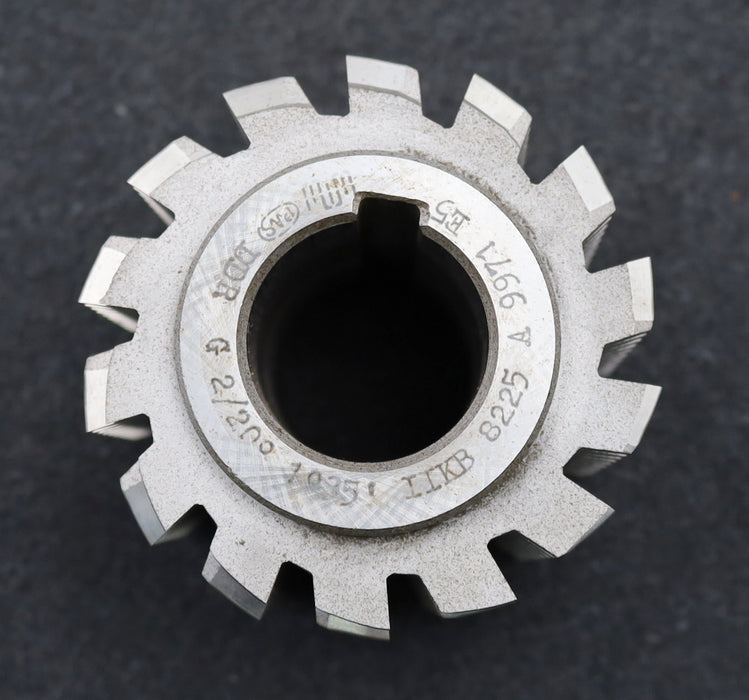 Bild des Artikels PWS-Zahnrad-Wälzfräser-m=2,0mm-BPII-DIN-3972-EGW-20°-Ø80x83xØ27mm-LKN