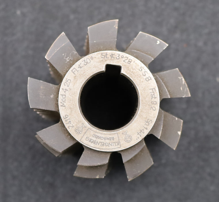 Bild des Artikels KLINGENBERG-Zahnrad-Wälzfräser-m=4,25mm-30°-EGW-Ø78x90xØ27mm-LKN-1gg.-Rechts