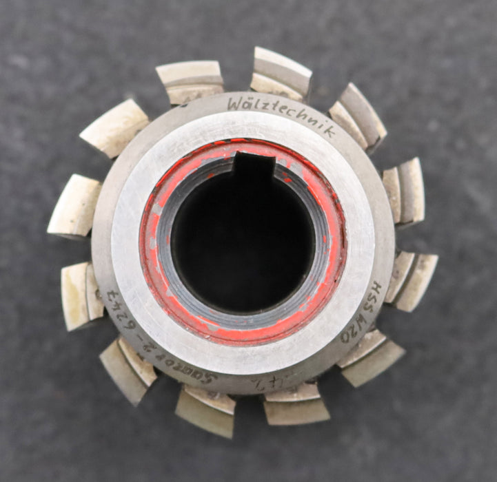 Bild des Artikels SAAZOR-Zahnrad-Wälzfräser-m=1,75mm-EGW-20°-Ø62x62xØ22mm-LKN-1gg.-Links