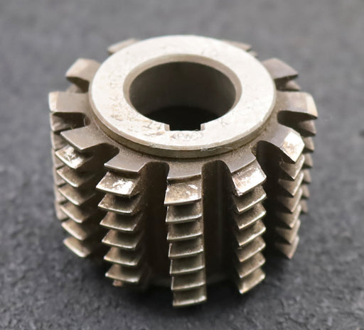 Bild des Artikels PWS-Zahnrad-Wälzfräser-m=1,5mm-BPII-DIN-3972-EGW-20°-Ø56x33x22mm-LKN-Rest:-70%