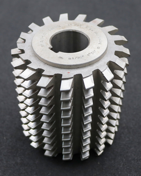 Bild des Artikels PWS-Zahnrad-Wälzfräser-m=4,0mm-EGW-20°-Ø128x140x40mm-LKN-1gg.-Rechts-gebraucht