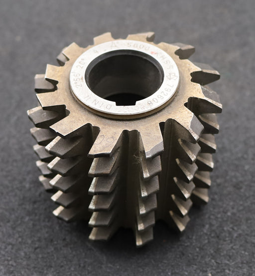 Bild des Artikels Zahnrad-Wälzfräser-gear-hob-m=-4,0mm-EGW-20°-BPII-nach-DIN-3972-Ø90x79x32mm