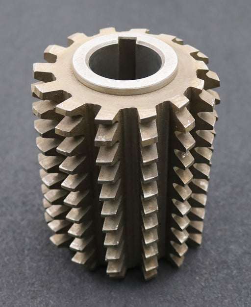 Bild des Artikels PWS-Zahnrad-Wälzfräser-gear-hob-m=-4,0mm-EGW-20°-BPII-DIN-3972-Ø110x135x40mm-HSS