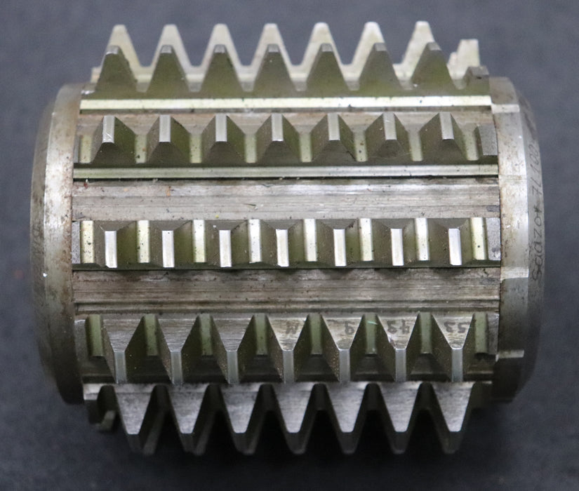 Bild des Artikels SAAZOR-Zahnrad-Wälzfräser-gear-hob-m=-4,0mm-BPIII-DIN-3972-EGW-20°-Ø109x119x32mm