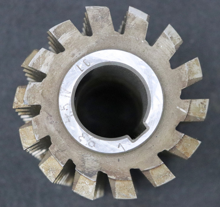 Bild des Artikels PWS-Zahnrad-Wälzfräser-gear-hob-m=-4,5mm-EGW-20°-BPIV-DIN-3972-Ø110x135x40mm