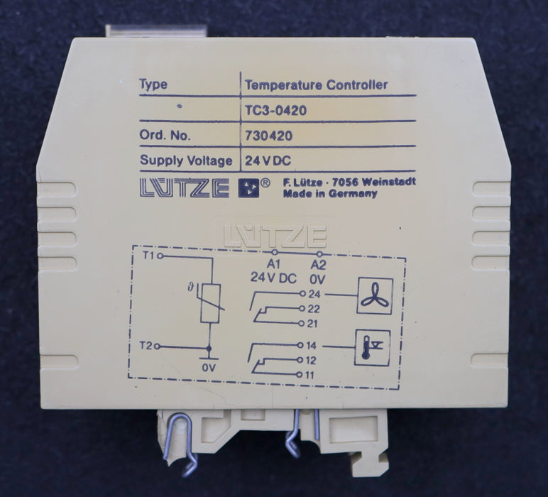 Bild des Artikels LÜTZE-VARIOCOMPACT-Temperatur-Controller-TC3-0420-Ord.No.-730420