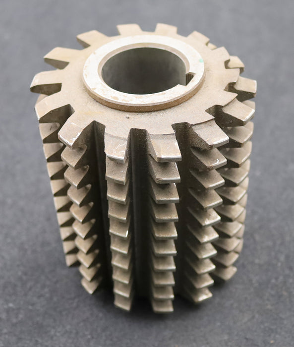 Bild des Artikels PWS-Zahnrad-Wälzfräser-m=-4,0mm-EGW-20°-BPII-DIN-3972-Ø110x135xØ40mm-mit-LKN