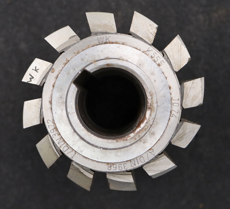 Bild des Artikels Zahnrad-Wälzfräser-m=-3,5mm-EGW-20°-BPI-nach-DIN-3972-Ø90x90xØ32mm-1gg.-Rechts