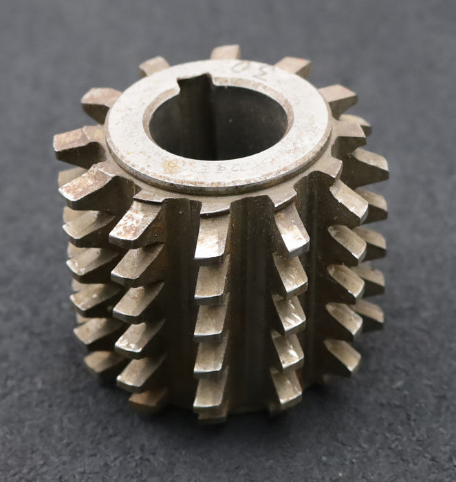 Bild des Artikels PWS-Zahnrad-Wälzfräser-m=-3,5mm-EGW-20°-BPII-nach-DIN-3972-Ø80x70xØ32mm-mit-LKN